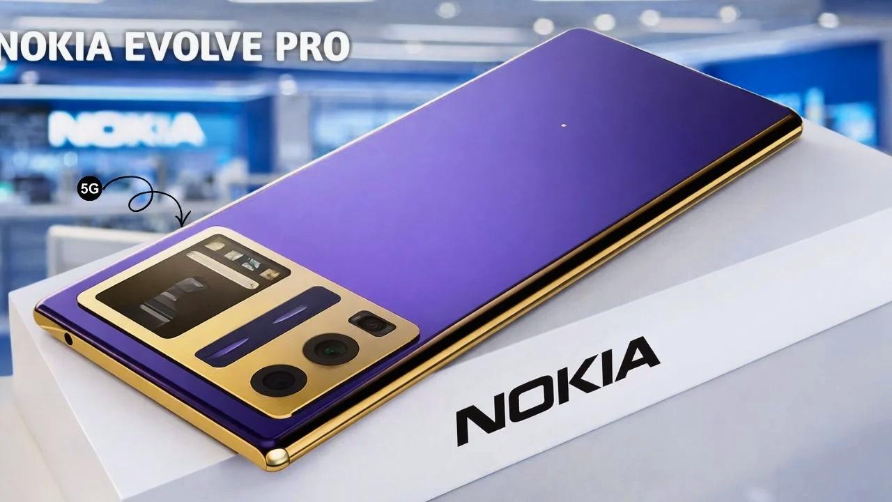 Nokia Evolve Pro 2026: descubre el smartphone con cámara de 300MP y batería de 7,500mAh
